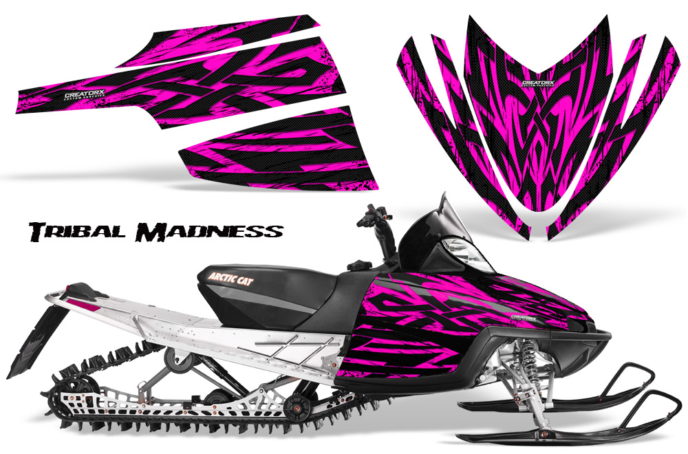 Arctic Cat M Series CrossFire Graphics Kit Tribal Madness Pink